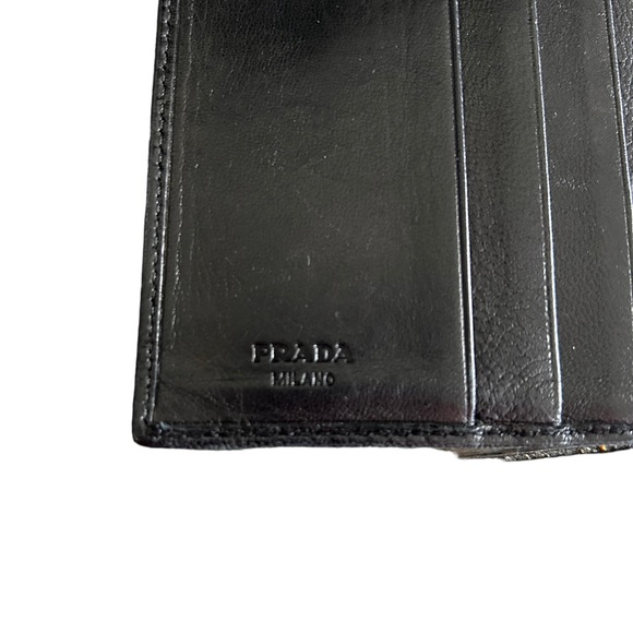 Prada Black Twistlock Wallet - Picture 11 of 14